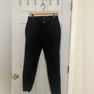 Old Navy: black khaki dress pants, size 4
